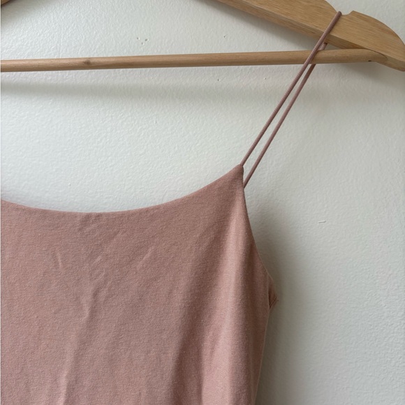 XS Aritzia WILFRED FREE Tiny Dress in Blush - Picture 4 of 14